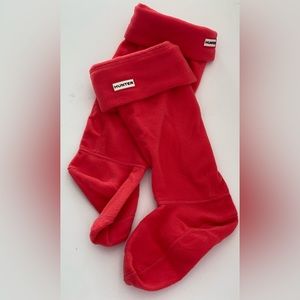 Never worn Hunter Welly discus boot socks size large